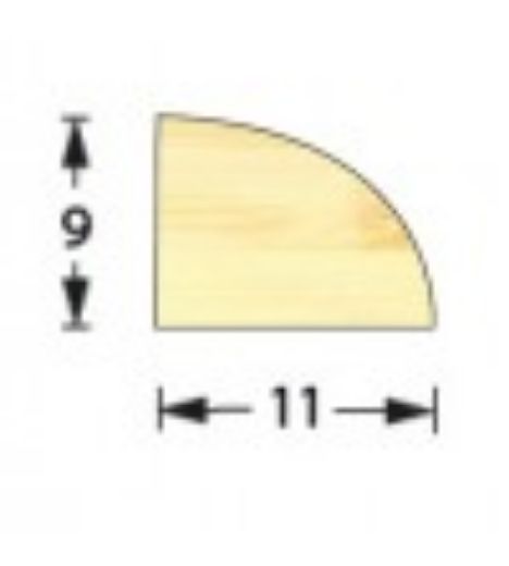 Billede af Kvartstaf eg 7x11mm